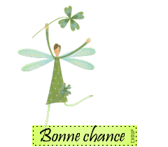 Gif animé bonne chance fée